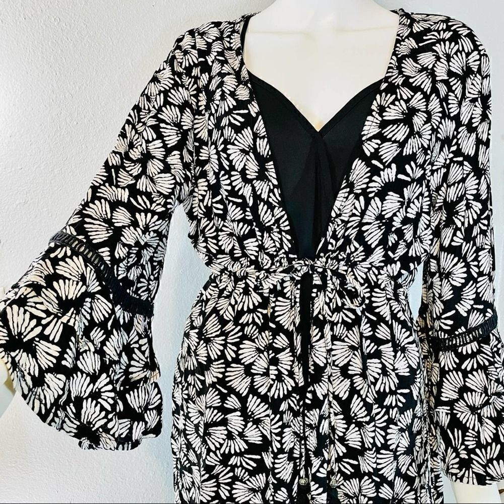 Blue Island Cardigan Abstract Large - Picture 4 of 12